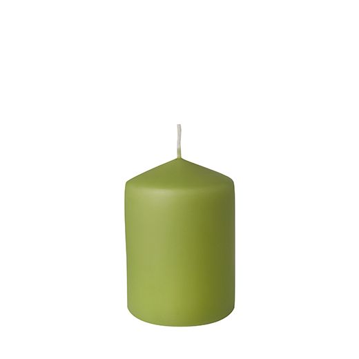 Sveča steber Ø 69 mm · 100 mm pastellgrün 1
