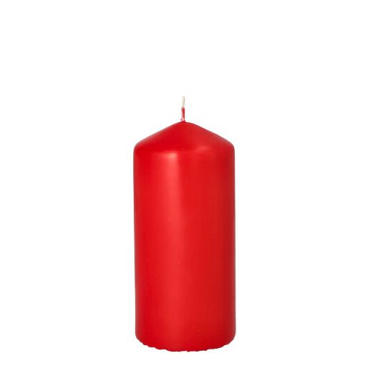 Sveča steber Ø 60 mm · 130 mm rdeča 1
