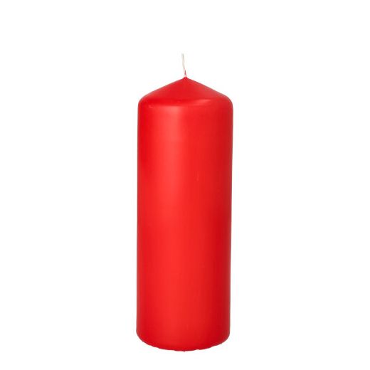 Sveča steber Ø 60 mm · 165 mm rdeča 1