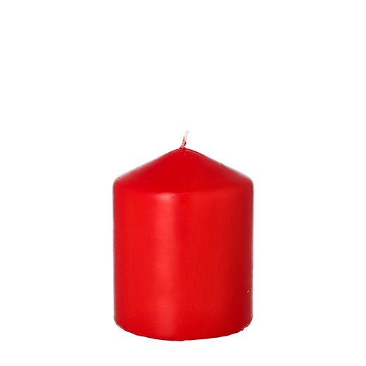 Sveča steber Ø 80 mm · 100 mm tango rdeča 1