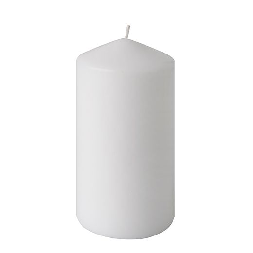 Sveča steber Ø 80 mm · 150 mm bela 1