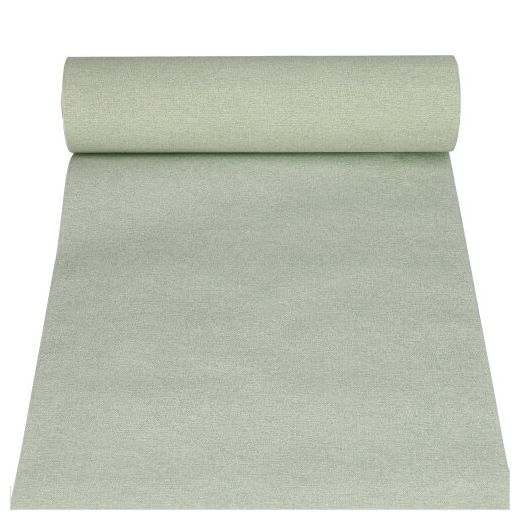 Tekač, kot blago, PV-Tissue Mix "ROYAL Collection" 24 m x 40 cm žad zelena "Textile" 1