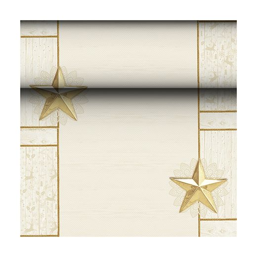 Tekač, tissue "ROYAL Collection" 24 m x 40 cm šampanjec "Rising Star" 1