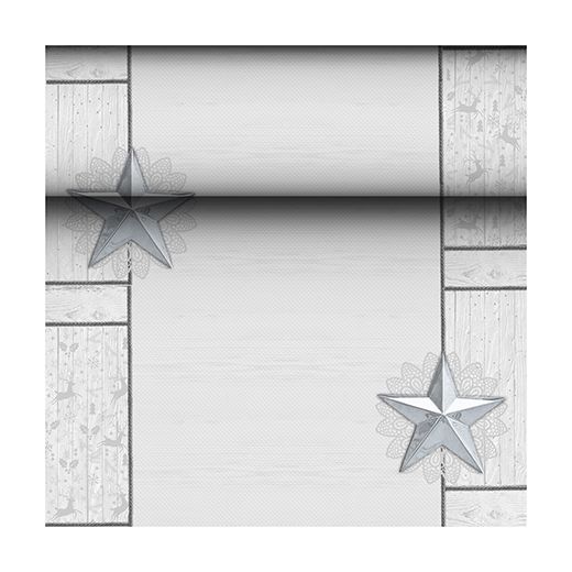 Tekač, tissue "ROYAL Collection" 24 m x 40 cm bela "Rising Star" 1