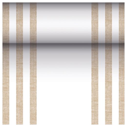 Tekač, kot blago, PV-Tissue Mix "ROYAL Collection" 24 m x 40 cm pesek "Lines" 1