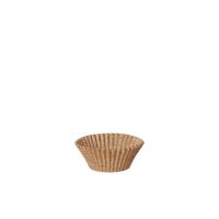 Modelčki za peko okroglo Ø 3 cm · 2,2 cm natur narejeno iz svežih vlaken in kakao lupin