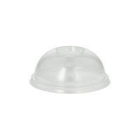 Pokrov kupola, PLA "pure" okroglo Ø 9,5 cm · 4,5 cm kristalno jasno z luknjo