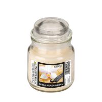 "Flavour by GALA" Dišeča sveča v kozarcu Ø 63 mm · 85 mm ivory - Sandalwood-Vanilla