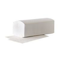 Papirnate brisače V-Falz 23 cm x 25 cm bela "Eco" 2-slojne (20x160)