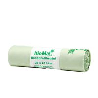 "bioMat" Vreča za kompost na osnovi škroba 20 l 56 cm x 44 cm z ročajem