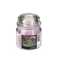 "Flavour by GALA" Dišeča sveča v kozarcu, MAXI Ø 90 mm · 120 mm violett - Lavender