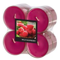 "Flavour by GALA" Dišeče lučke maxi Ø 59 mm · 24 mm weinrot - Wild Raspberry v polikarbonatnem lončku