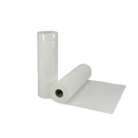 "Medi-Inn®" Papirnate namizne role za pregledne mize Ø 12,5 cm · 50 m x 55 cm bela perforiert auf 35 cm, einzeln verpackt