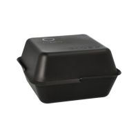 "Circulware by Haval" Škatle za hrano, večkratna uporaba 4,3 cm x 15,6 cm x 15,6 cm črna , 2-delne