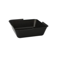 "Circulware by Haval" Škatle za hrano za ponovno uporabo Mix & Match kvadratna 4,7 cm x 15,6 cm x 15,6 cm črna