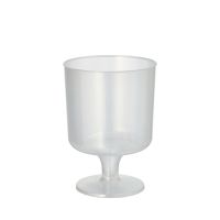 Mehrweg-Stiel-Gläser für Rotwein PP 0,2 l Ø 7,2 cm · 10 cm enodelni, nezlomljivi