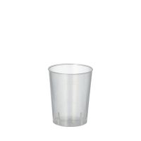 Mehrweg-Gläser für Schnaps PP 4 cl Ø 4,3 cm · 5,2 cm nezlomljivi