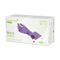 "Medi-Inn® Classic" Nitril rokavice, brez pudra vijolična "Nitril Purple" velikost L