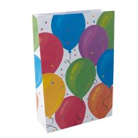 Party vrečke, papir 28 cm x 19 cm x 7 cm "Balon"