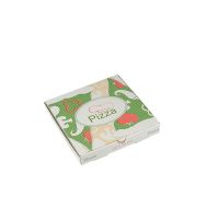 Pizza škatle, 100% celuloza "pure" kvadratna 20 cm x 20 cm x 3 cm