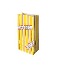 Vrečke za pokovko, umetni pergament 1,3 l 20,5 cm x 10,5 cm x 6 cm "Popcorn" odporno na mašcobe