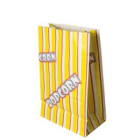 Vrečke za pokovko, umetni pergament 2,5 l 22 cm x 14 cm x 8 cm "Popcorn" odporno na mašcobe