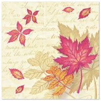 Serviete "ROYAL Collection" zložene 1/4 40 cm x 40 cm "Autumn Colours"