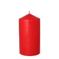 Sveča steber Ø 80 mm · 150 mm tango rdeča