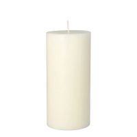 Sveča steber Ø 70 mm · 150 mm bela iz 100 % Stearina, barvne v celoti
