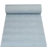 Tekač, kot blago, PV-Tissue Mix "ROYAL Collection" 24 m x 40 cm arktično modra "Textile"