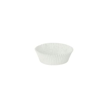 Modelčki za peko okroglo Ø 5,5 cm · 2,5 cm bela