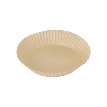 Papir za pečenje Ø 16 cm · 4,5 cm rjava za cvrtnik