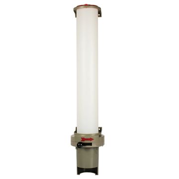 Dispenser za lončke, PS 67 cm x 13 cm x 15,5 cm siva za 100 kozarcev z zgornjim robom Ø 7,03 cm