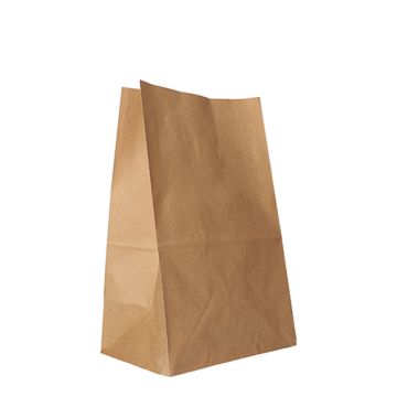 Vrečke z dnom, kraft papir 29,5 cm x 19 cm x 12 cm rjava
