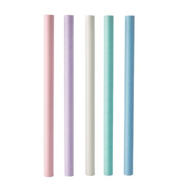 Bubble Tea Slamice Papir Ø 12 mm · 20 cm sortirane barve