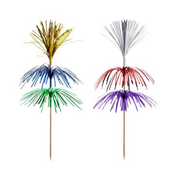 Party pikači 18 cm sortirane barve "Fireworks" 3-slojne