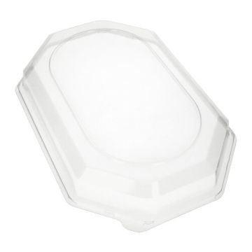 Pokrovov za servirne pladnje, PET 6,3 cm x 45 cm x 31,5 cm prozorna