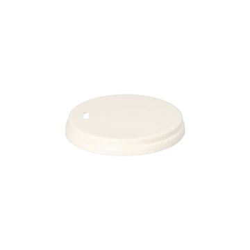 Pokrovi za kozarce, karton Ø 8 cm bela