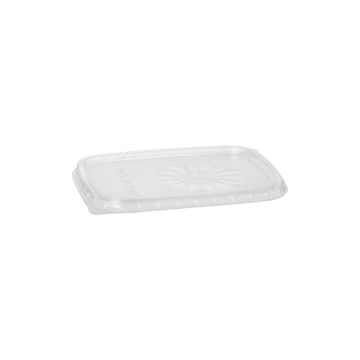 Pokrovi za pakirne lončke, PP kvadratna 0,6 cm x 8,1 cm x 10,8 cm prozorna
