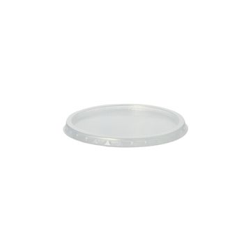 Pokrovi za pakirne lončke, PP okroglo Ø 10,1 cm · 0,8 cm prozorna