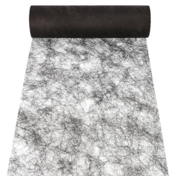 Dekorativni trak "Sizoflor" 25 m x 30 cm črna