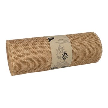 Dekorativni trak juta 10 m x 30 cm narava v roli