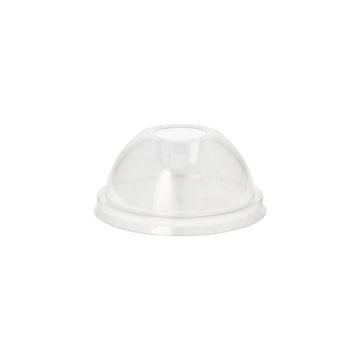 Pokrovi kupole, PET okroglo Ø 8 cm · 4 cm kristalno jasno z luknjo