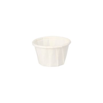 Skodele za dressing, papir "pure" 10 ml Ø 3,5 cm · 2,2 cm bela