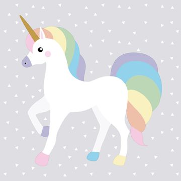Serviete, 3-slojne zložene 1/4 33 cm x 33 cm "Unicorn"