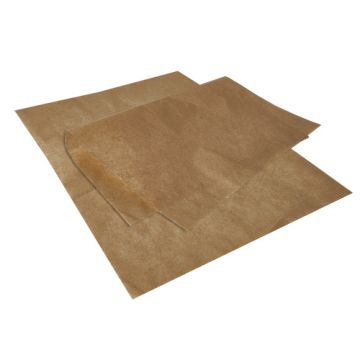 Zavijalni papir, umetni pergament 35 cm x 25 cm rjava odporno na mašcobe