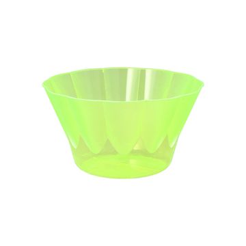 Posodice za sladoled in desert, PS okroglo 300 ml Ø 11 cm · 6,5 cm zelena