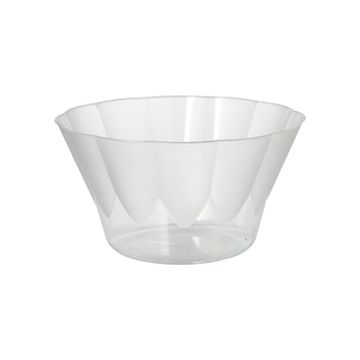 Posodice za sladoled in desert, PS okroglo 400 ml Ø 12 cm · 7 cm kristalno jasno