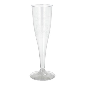 Kozarci za peneče vino, PS 0,1 l Ø 4,8 cm · 19,9 cm kristalno jasno enodelni