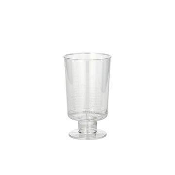 Kozarci za belo vino, PS 0,1 l Ø 5,1 cm · 8,5 cm kristalno jasno enodelni
